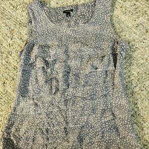 Ann Taylor Ruffle-Textured Sleeveless Top - Size Small